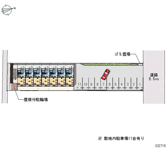 ★手数料０円★岩国市楠町　月極駐車場（LP）